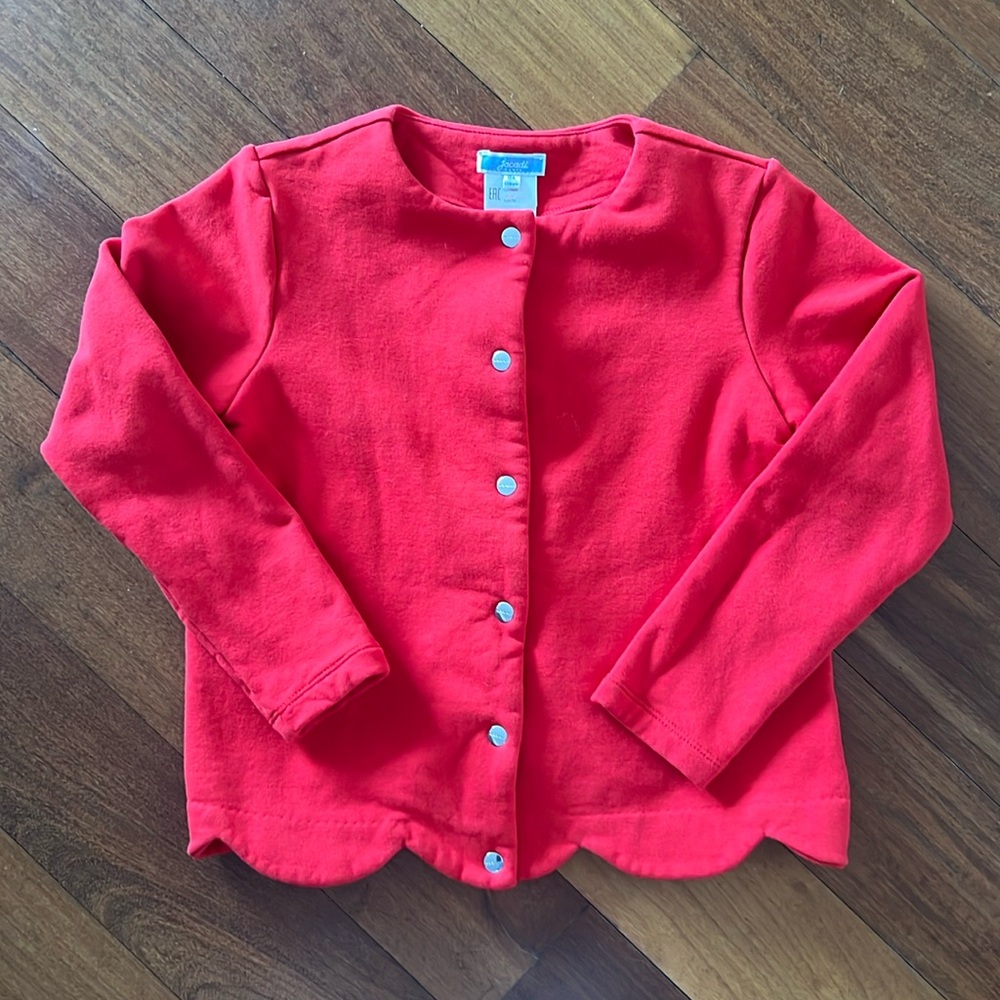 Jacadi scalloped cardigan